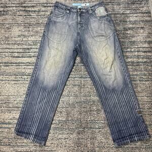 Vintage Y2k Ruff Ryders Baggy Denim Blue Jeans DMX Men’s 32 x 36 Hip Hop Rare